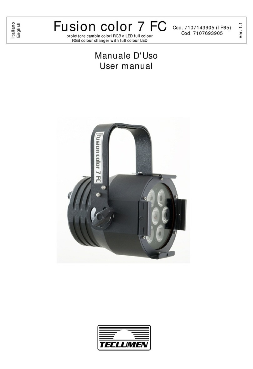 Teclumen Fusion color 7 FC user manual Teclumen Fusion color 7 FC user manual