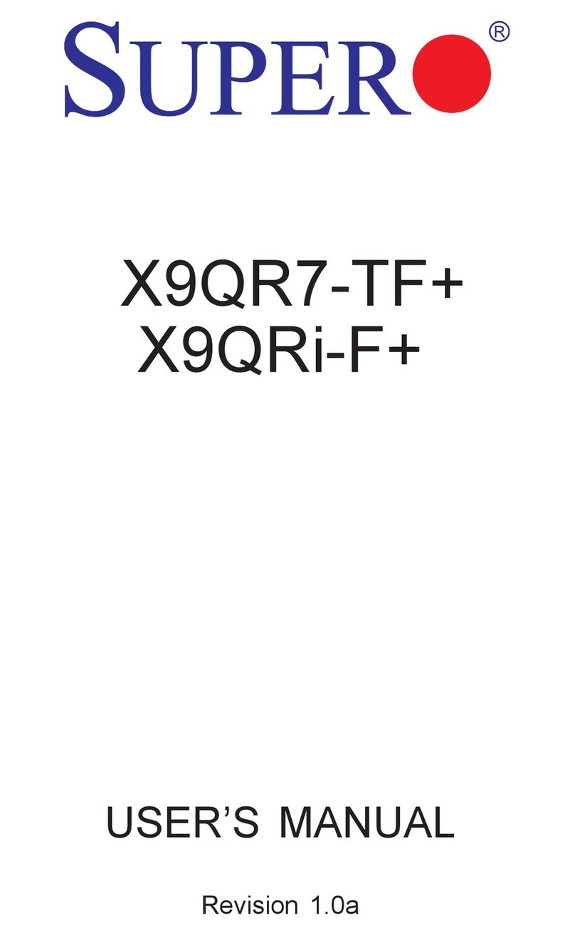 Supero X9QR7-TF+ User manual Supero X9QR7-TF+ User manual