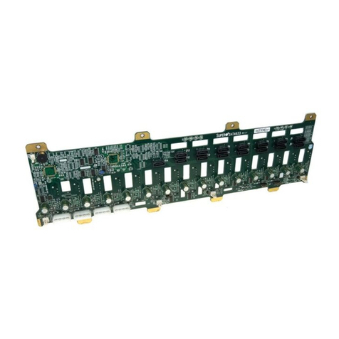 Supero Supero BPN-SATA-933 BACKPLANE User manual