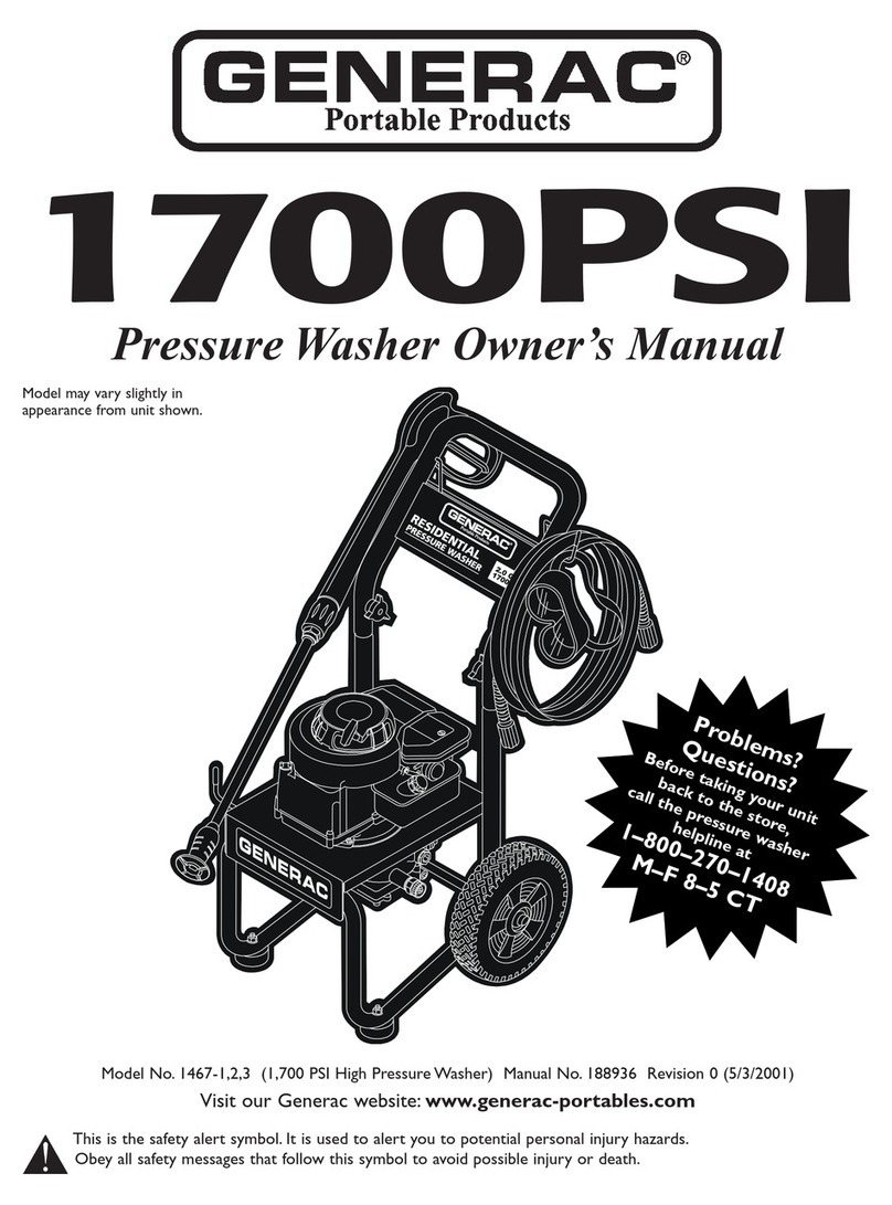 Generac Power Systems 1700PSI User manual