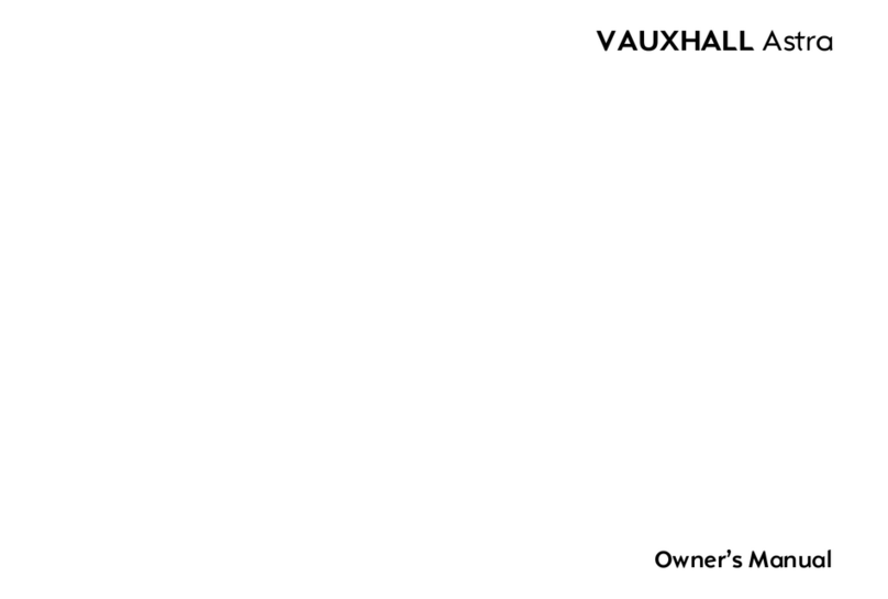 Vauxhall 2010 Astra owner's manual