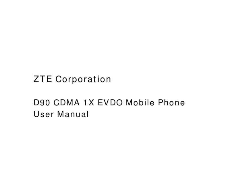 Zte D90 User manual