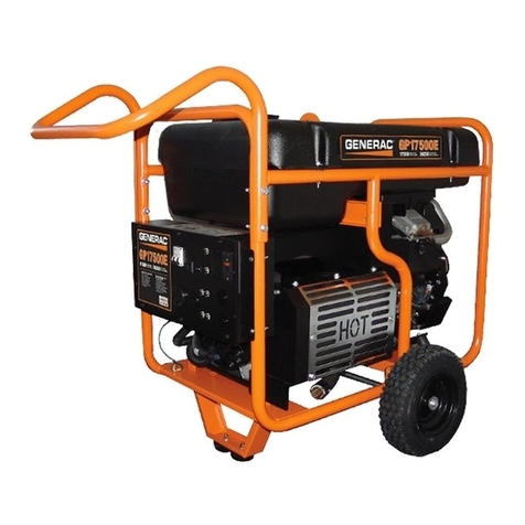 Generac Power Systems GP Series User manual Generac Power Systems GP Series User manual