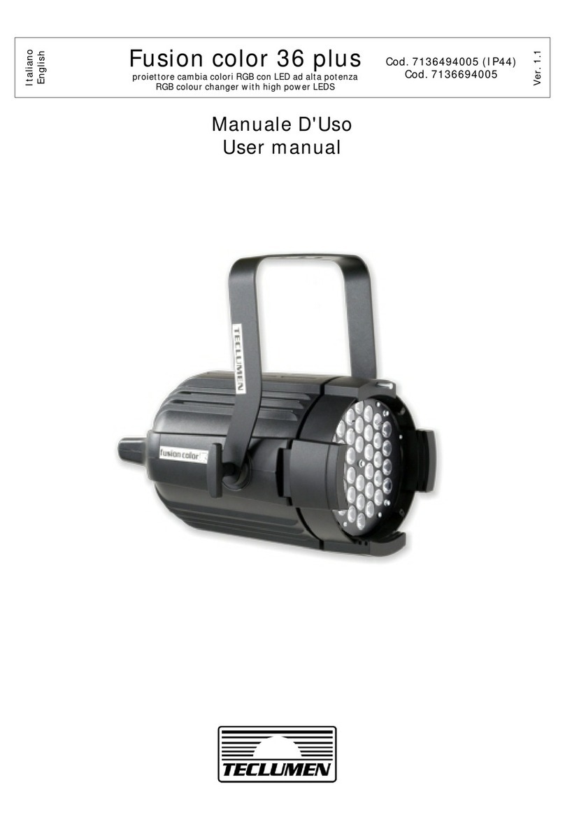 Teclumen Fusion color 36 plus user manual