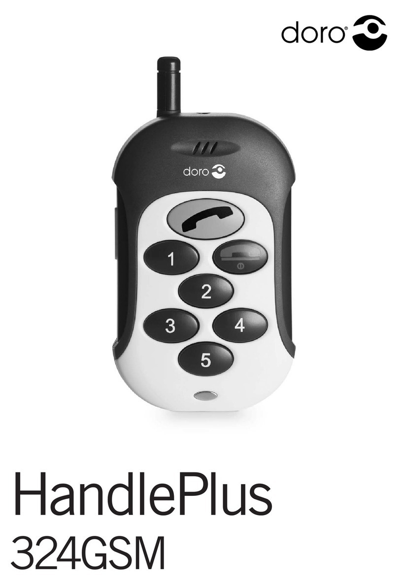Doro HANDLEPLUS 324GSM instructions