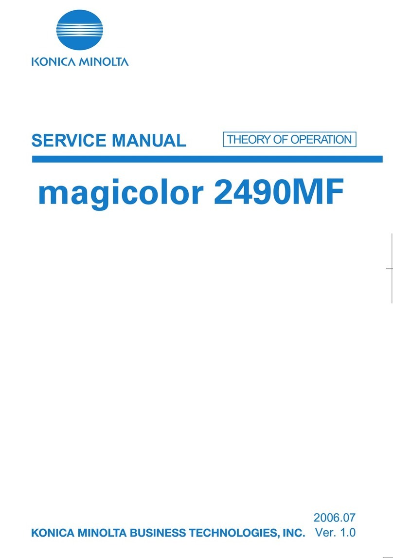 Konica Minolta Magicolor 2490 MF User manual