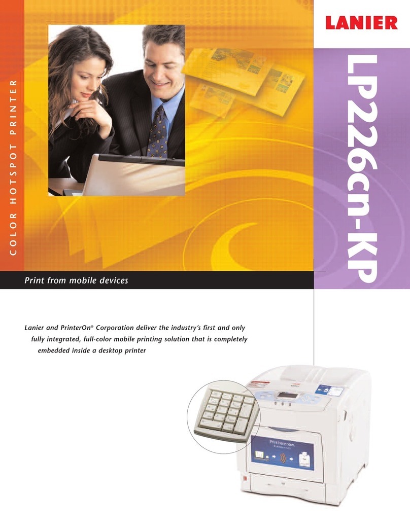 Lanier LP226cn-KP Specifications