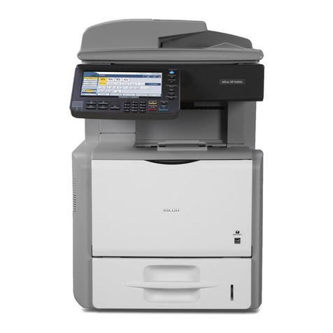 Lanier SP 5210SR User manual