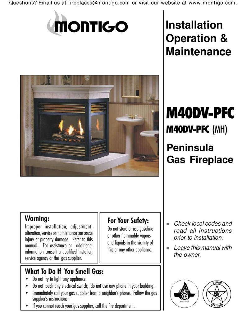 Montigo M40DV-PFC (MH) User manual