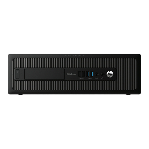 HP EliteDesk 705 G1 User manual