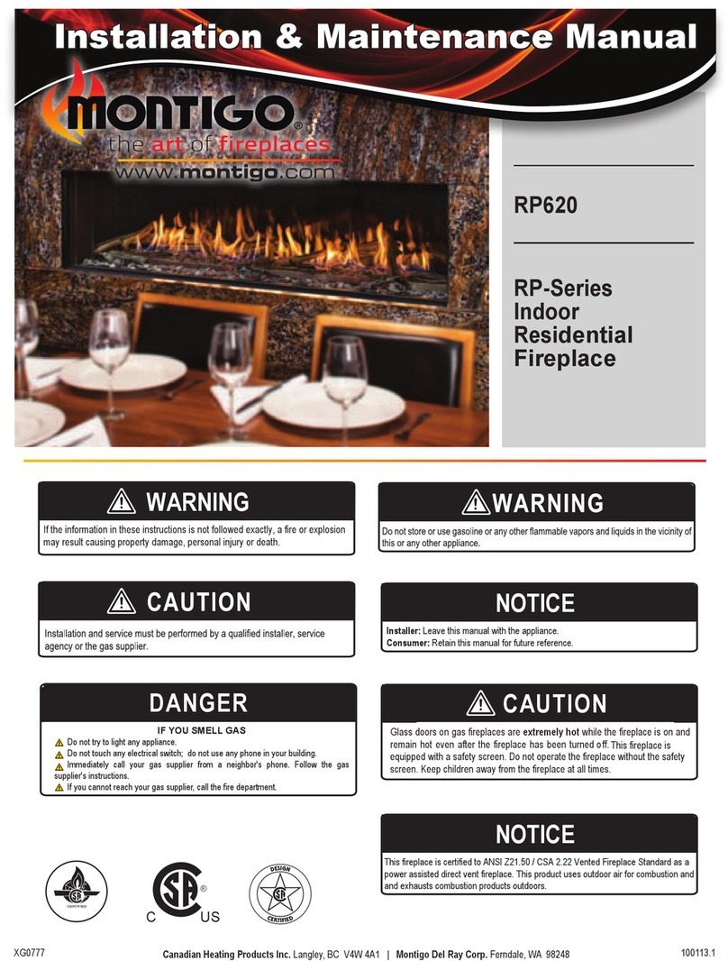 Montigo RP620 Series Instruction Manual