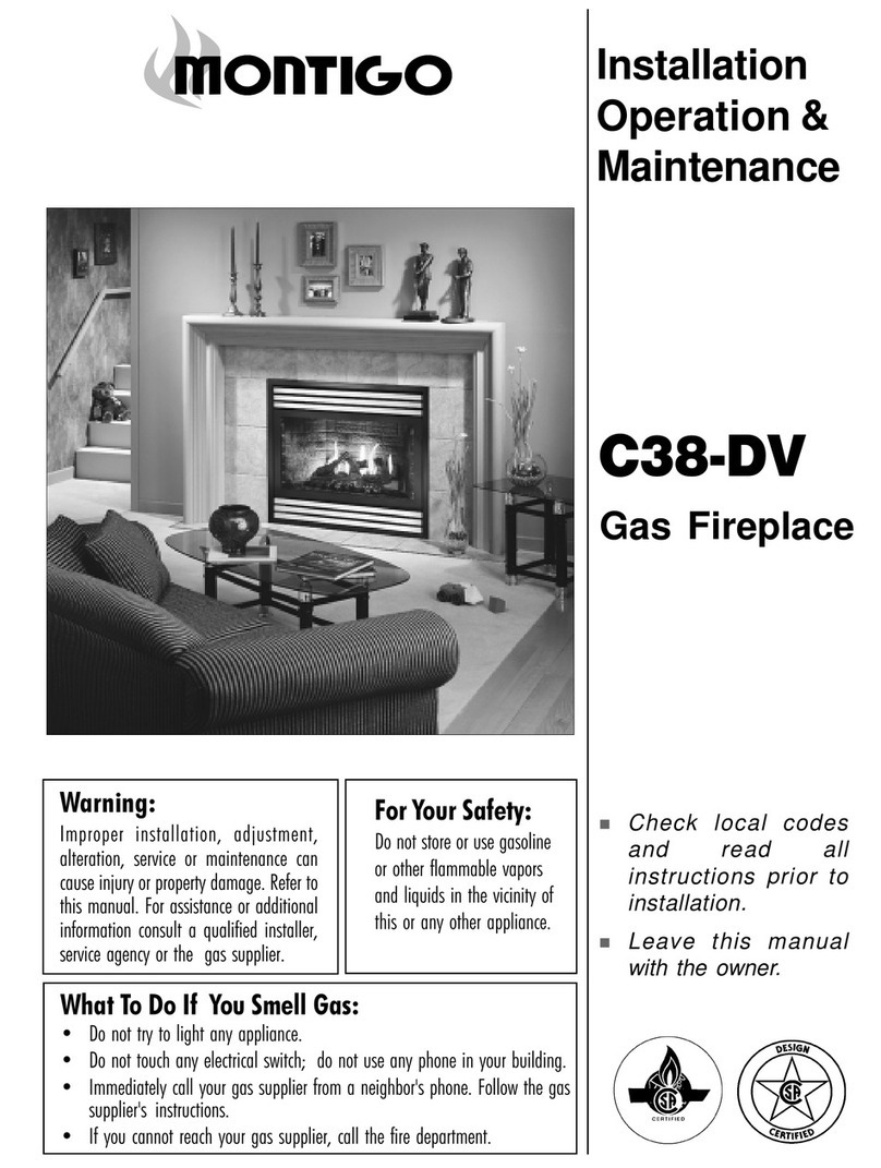 Montigo C38-DV Installation & operation manual