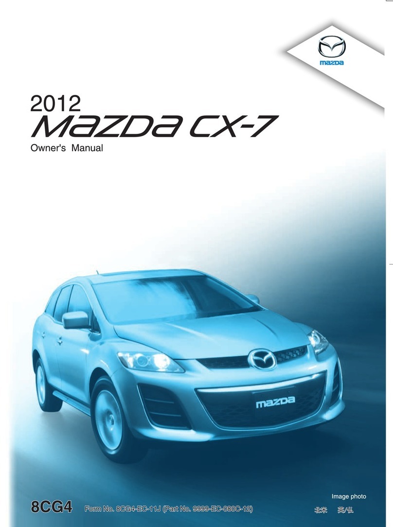 Mazda 2012 CX-7 User manual