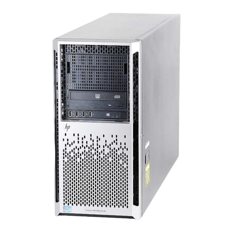 HP ProLiant ML350p Gen8 User manual