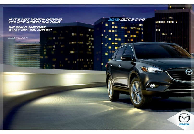 Mazda 2013 CX-9 User manual