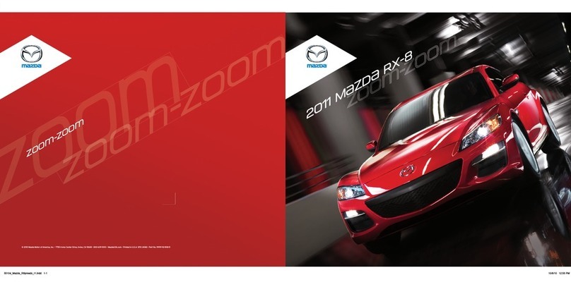 Mazda 2011 RX-8 User manual