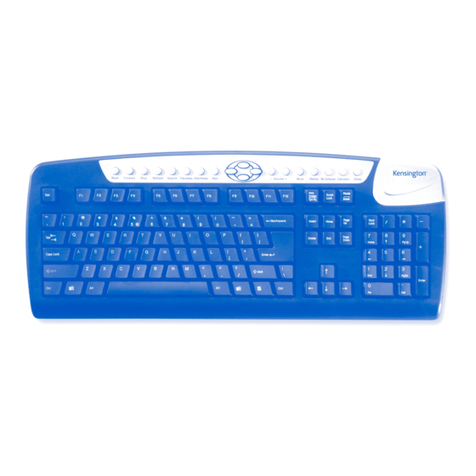 Kensington Comfort Type Multimedia USB/PS2 Keyboard user manual
