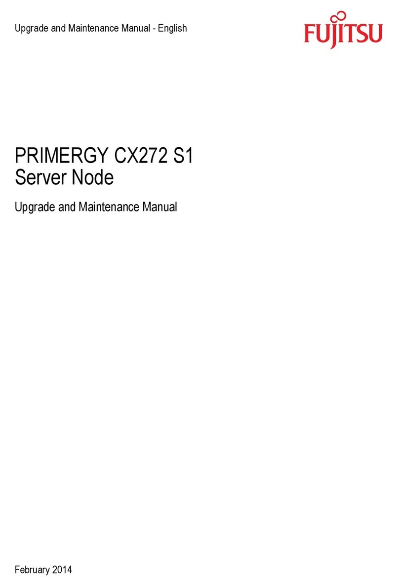 Fujitsu PRIMERGY CX272 S1 User manual