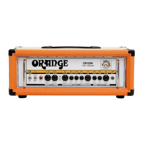 ORANGE CR120H User manual ORANGE CR120H User manual