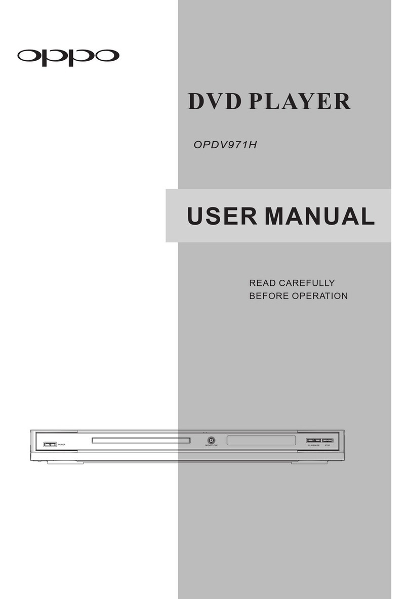 Oppo OPDV971H user manual