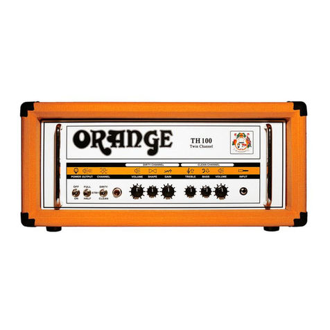 ORANGE TH100 User manual