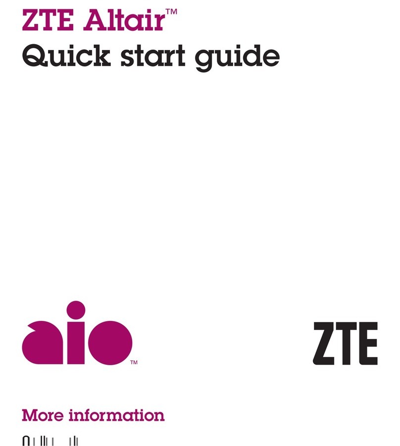 Zte Altair User manual