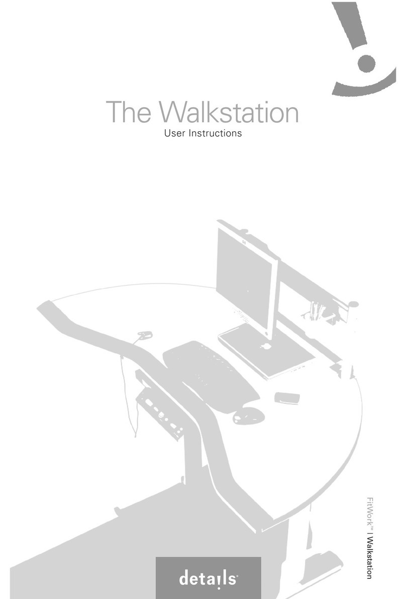 Details The Walkstation User instructions
