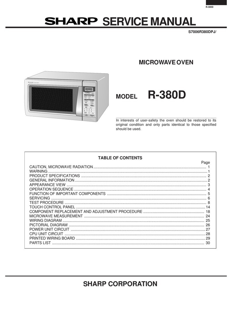 Sharp R-380D User manual Sharp R-380D User manual