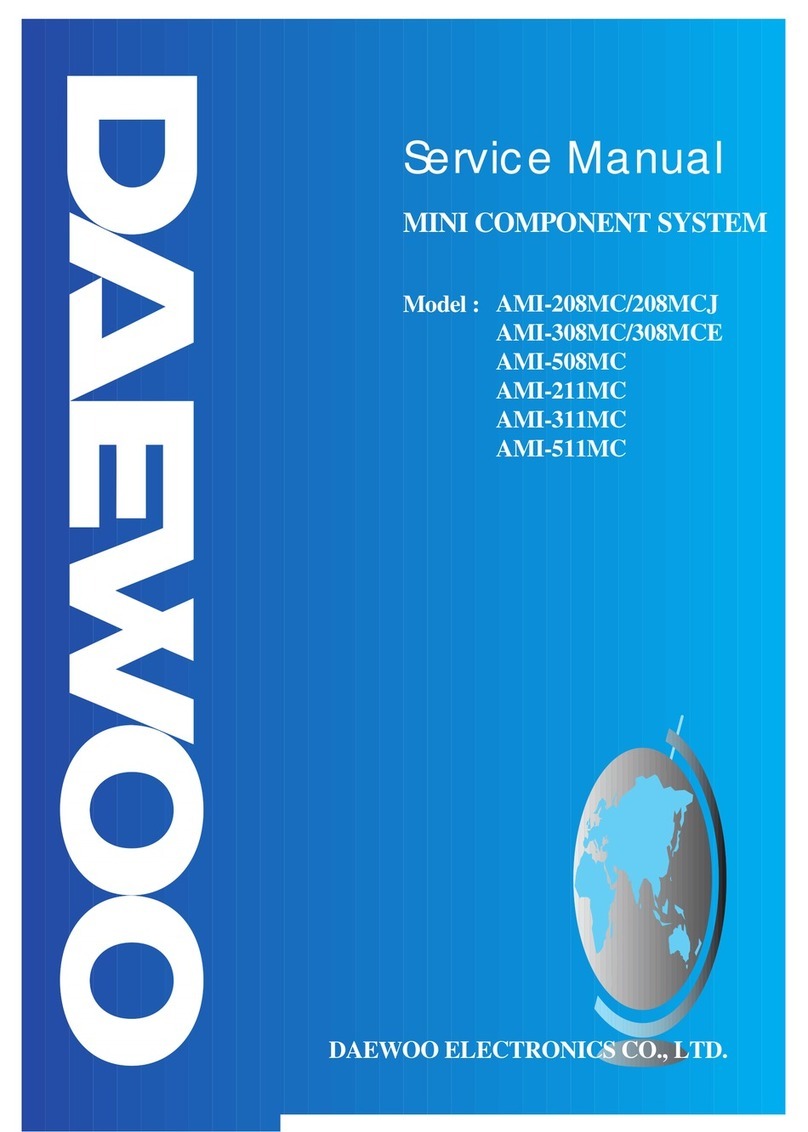 Daewoo AMI-208MC Service manual