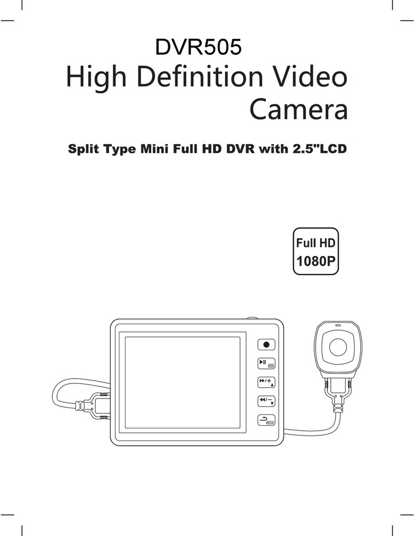 Tenex DVR-505 Operation and setup guide