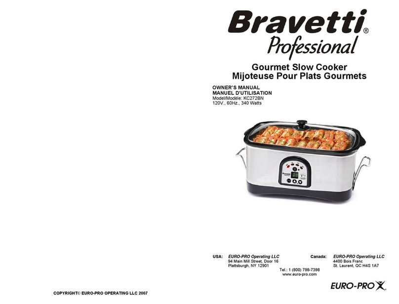 Bravetti KC272BN owner's manual