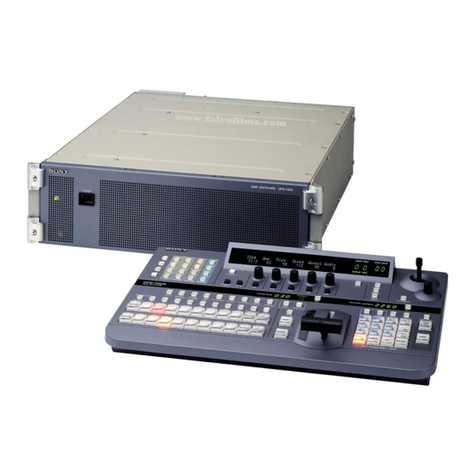 Sony DFS-700A User manual Sony DFS-700A User manual