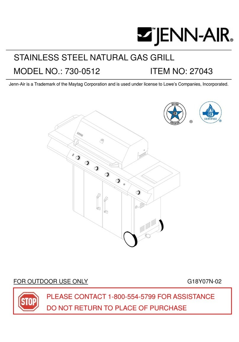 Jenn-Air 730-0512 Guide