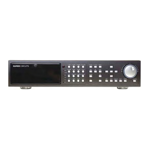 Super Circuits DMR8CD-3 User manual