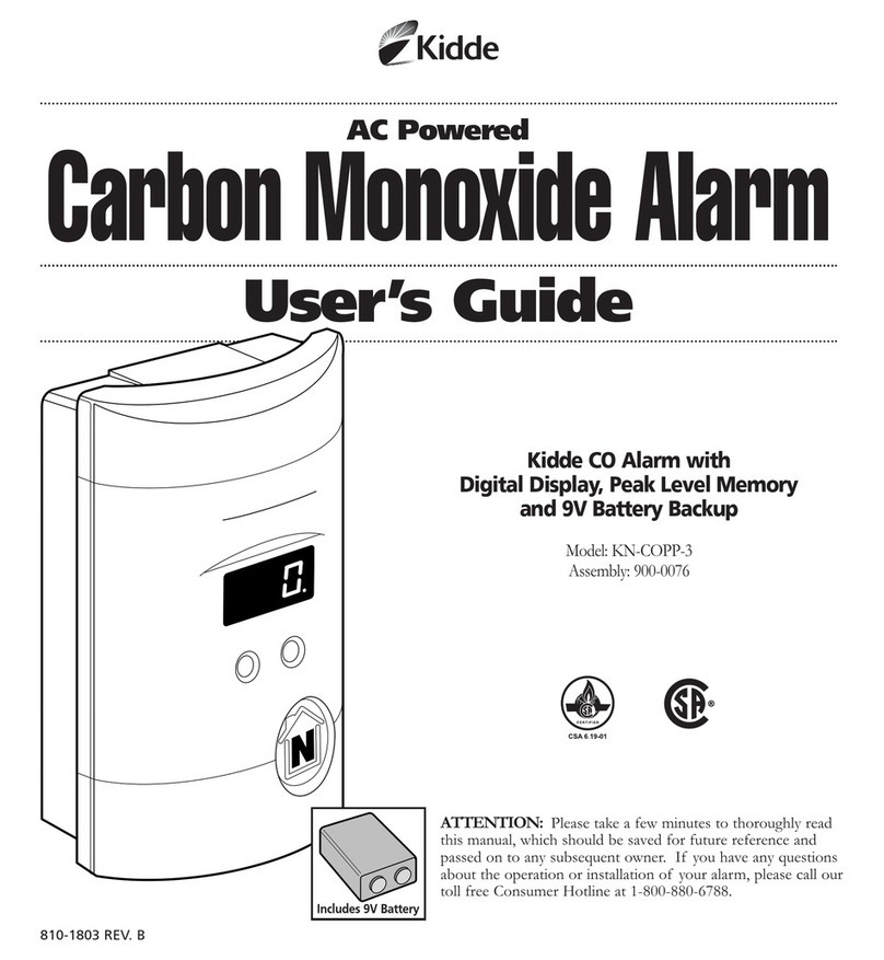 Kidde KN-COPP-3 User manual
