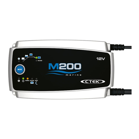 CTEK M200 User manual