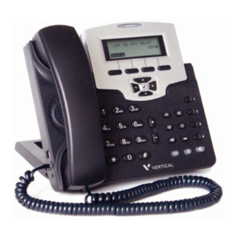 Intermedia Vertical 2-Line Desk Phone owner's manual
