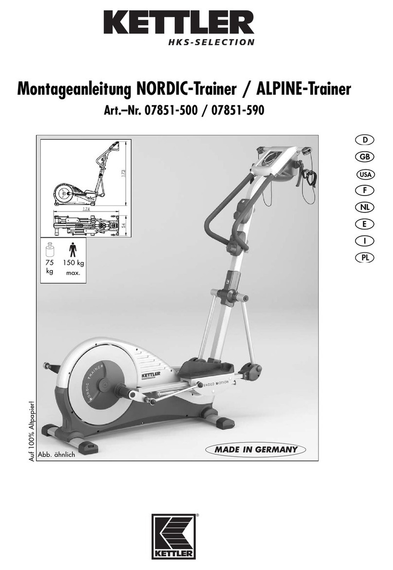 Kettler NORDIC TRAINER User manual