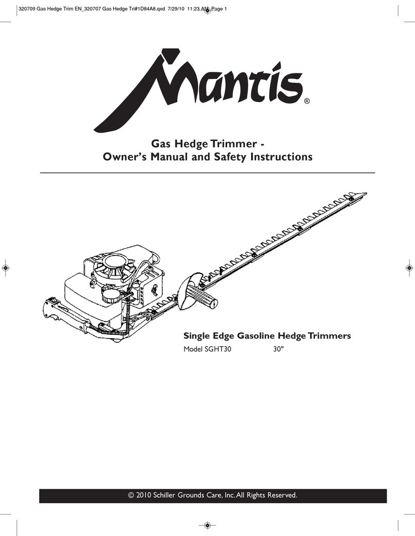 Mantis SGHT30 Original instruction manual