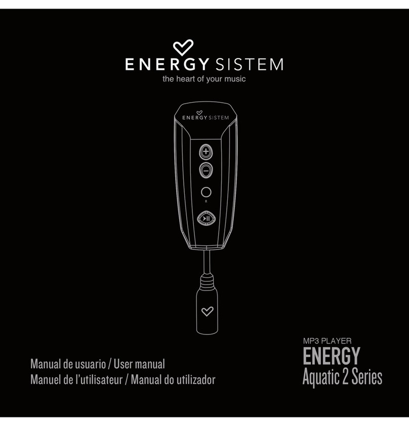 ENERGY SISTEM Aquatic 2 Series user manual