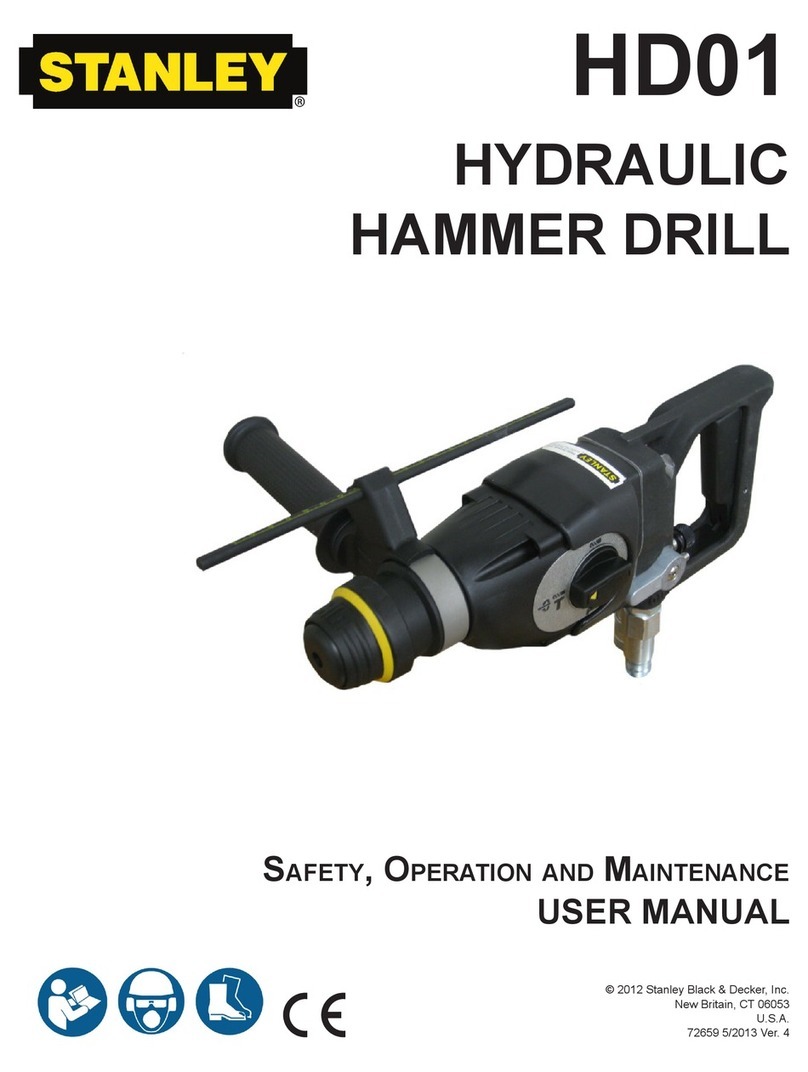 Stanley HD01 User manual