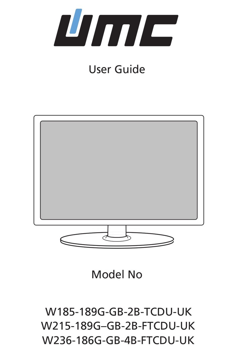 UMC W185-189G-GB-2B-TCDU-UK User manual UMC W185-189G-GB-2B-TCDU-UK User manual