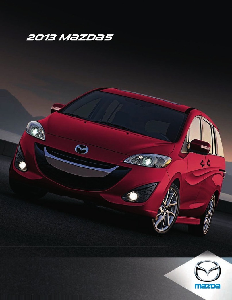 Mazda 2013 5 User manual