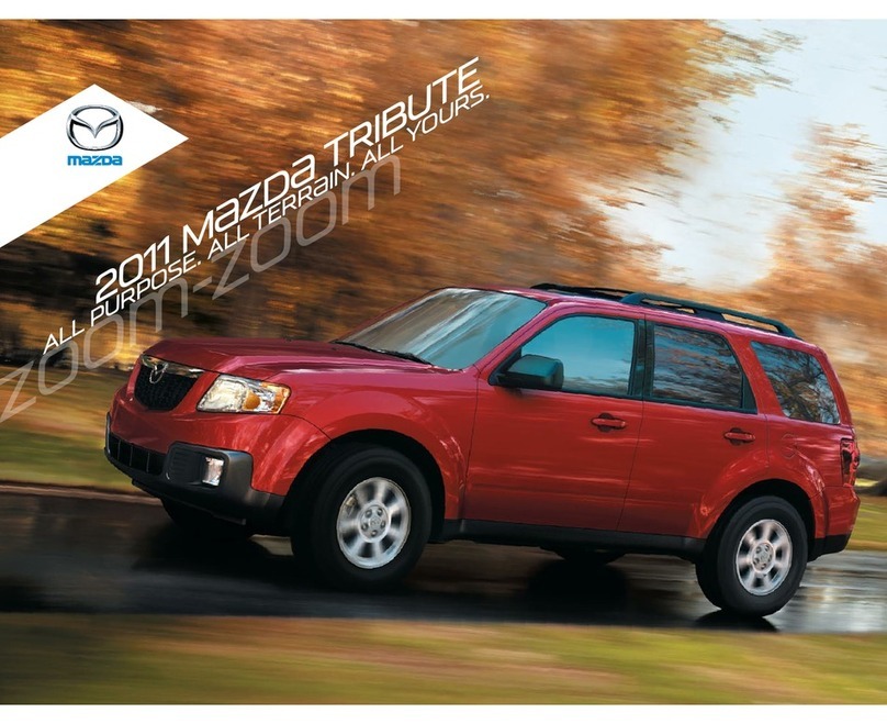 Mazda 2011 Tribute Owner's manual
