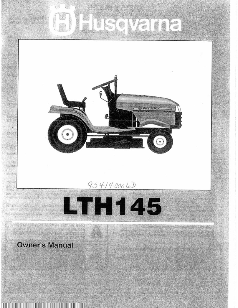 Husqvarna LTH145 owner's manual
