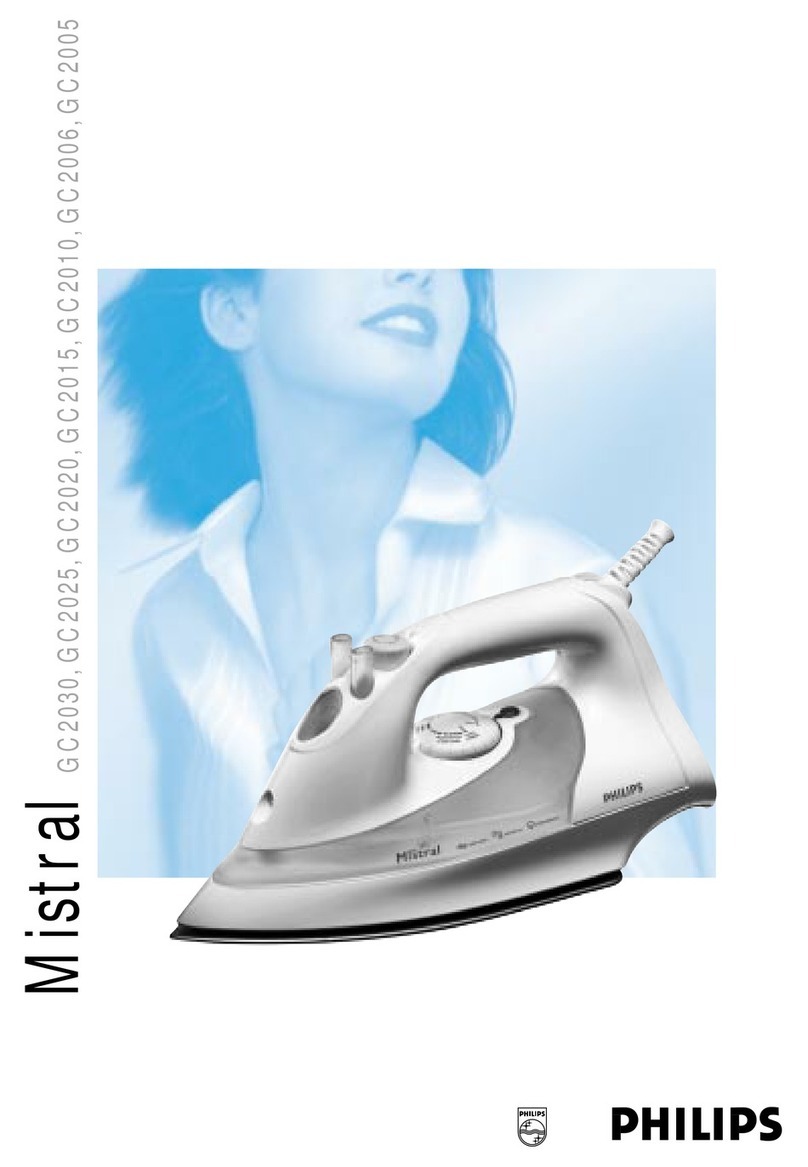 Philips MistralGC2030 user guide