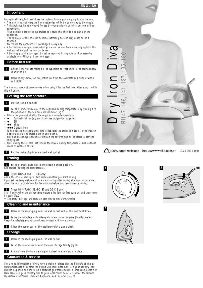 Philips DIVA 135 User manual