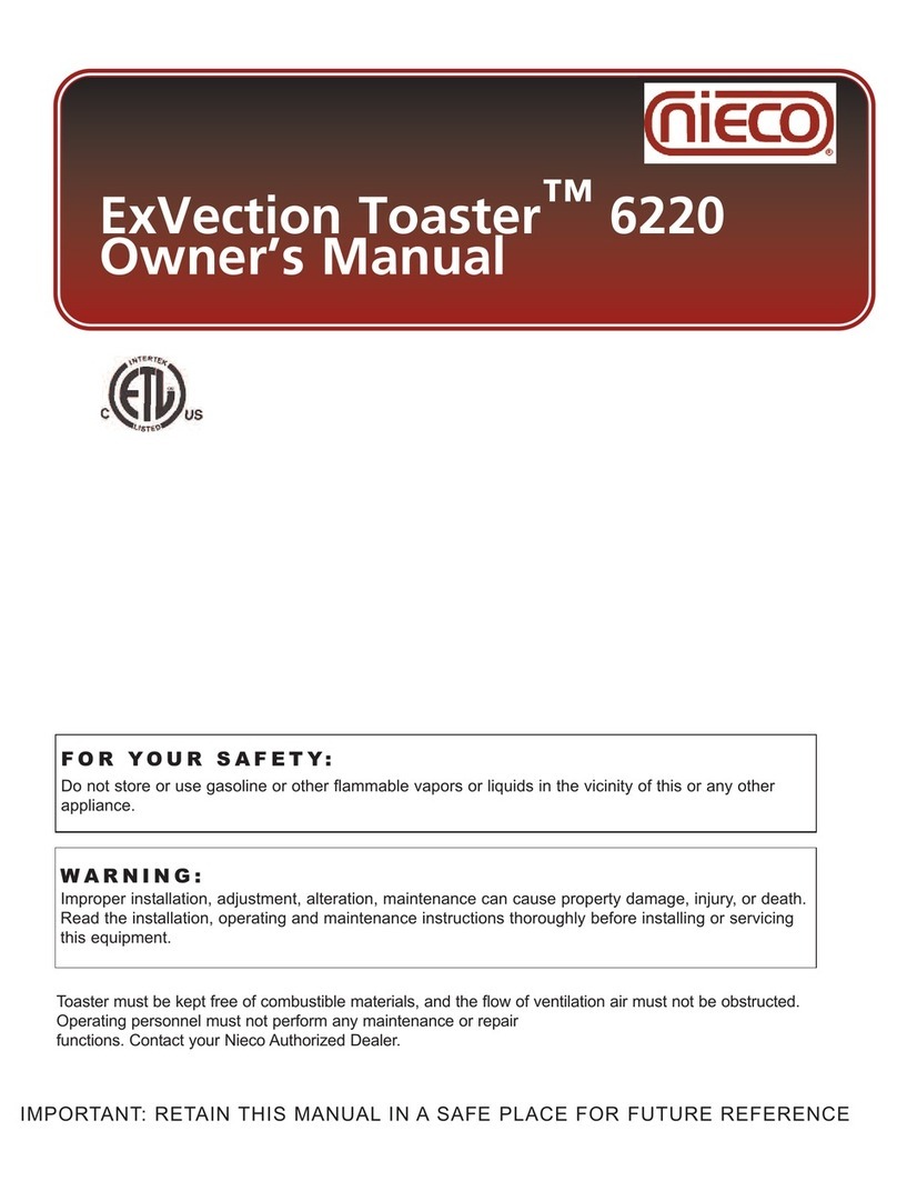 Nieco ExVection 6220 owner's manual