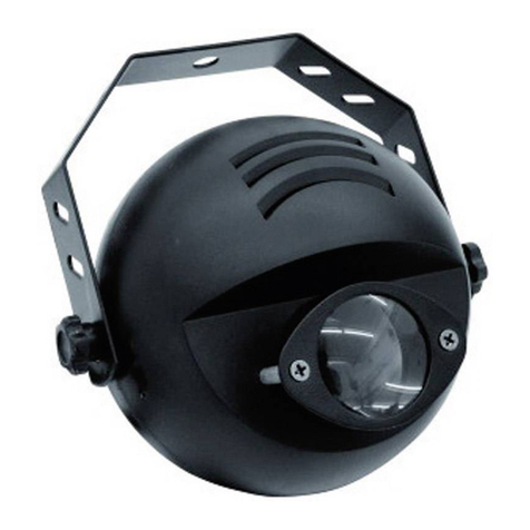 EuroLite LED PST-9W RGB DMX Spot user manual