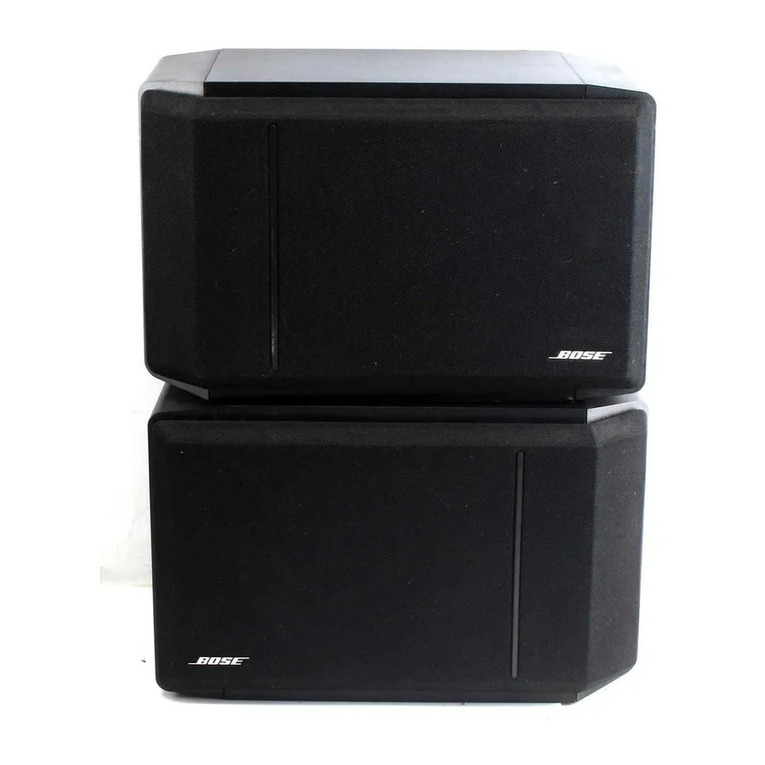 Bose 301 Series V User manual